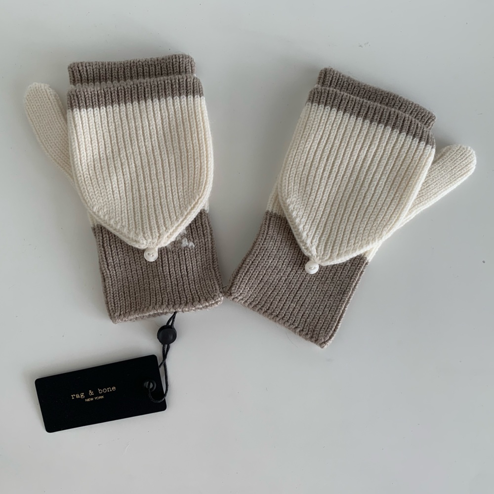 Rag & Bone Fingerless Gloves NWT